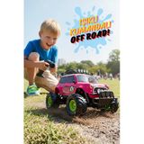 Uzaktan Kumandalı Full Fonksiyon Şarjlı Işıklı Off Road Oyuncak Araba 27.5 Cm