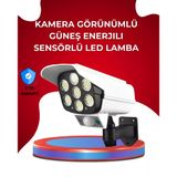 Uzaktan Kumandalı Güneş Enerjili Led Güvenlik Lambası Kamera Tipi Hareket Sensörlü Mir71682571