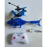 Uzaktan Kumandalı Helikopter 18 Cm Mavi Renkli