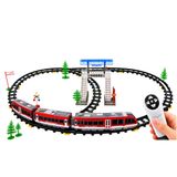 Uzaktan Kumandalı Işıklı Müzikli Tren Seti 60 Parça, 351 cm Ray