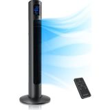 Uzaktan Kumandalı Kule Vantilatör 96 Cm, Sessiz, 3 Mod, Zamanlayıcı, LED Ekranlı - Gri