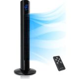 Uzaktan Kumandalı Kule Vantilatör 96 Cm, Sessiz, 3 Mod, Zamanlayıcı, LED Ekranlı - Siyah