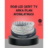 Uzaktan Kumandalı LED Tv Arka Işık Şeridi - 1 m - 2700K