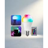 Uzaktan Kumandalı Rgb LED Ampul 16 Renk E27 Duy