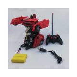 Uzaktan Kumandalı Robota Dönüşen Araba Şarjlı Transformers Robot
