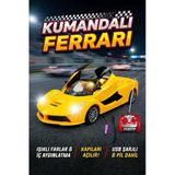 Uzaktan Kumandalı Şarjlı Araba 1:18 Full Fonksiyon Işıklı Ve Otomatik Kapıları Açılan Yarış Arabası