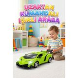 Uzaktan Kumandalı Spor Yarış Arabası – 40 MHz 4 Fonksiyonlu Pilli Oyuncak Spor Araba YEŞİL