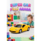 Uzaktan Kumandalı Süper Araba 1:18 Ölçekli 4 Fonksiyonlu Radyo Kontrol Sistemli Oyuncak Araba