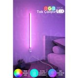 Uzaktan Led Masa Gece Lamba - Yatak Üstü, Tv Yanı,Oturma Odası - Rgb 50 Cm Miniled3
