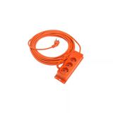 Uzatma Kablosu 10 Metre 3*2,5 Mm Ttr Truncu Kablolu 3 Lü Grup Priz