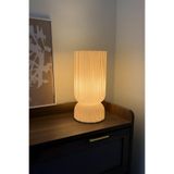 UZAY HOME DESIGN Lagün Işığı Akdeniz Tarzı Dekoratif Masa Lambası, 3D Baskı LED Gece Işığı, USB ile Çalışan Modern Aydınlatma, 14x14x28 cm