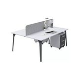 Uzay Ofis Sharp İkili Çalışma Masası - 140 Cm Beyaz