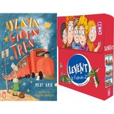 Uzaya Giden Tren ve Levent İz Peşinde 2 Set - 5 Kitap - Mert Arık
