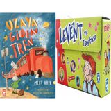 Uzaya Giden Tren ve Levent ve Tayfası 1 Set - 5 Kitap - Mert Arık