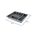 Uzayabilen Kayar Kaşıklık, Pratik Çekmece Içi Ayarlanabilen Kaşıklık Kepçelik Düzenleyici Organizer - 1 lt