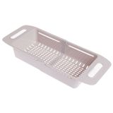 Uzayıp Kısalabilen Ayarlanabilir Plastik Lavabo Mutfak Süzgeci