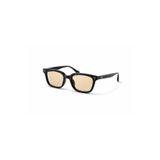 UzayyEyewear Uzayy Eyewear Luna Doré – Kadın Güneş Gözlüğü | Siyah TR90 Çerçeve, Altın Sarı UV400 Lens, Orijinal