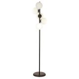 Uzel 5li Siyah Modern Tasarım Metal Lambader