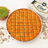 Uzel Sadeyağlı,antep Fıstıklı Özel Kare Baklava Tepsili 2 kg