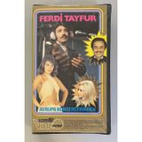 Uzelli Müzik Ferdi Tayfur Avrupa Konserlerinden Uzelli Vhs Kaset (Orijinal Dönem Baskı Vhs)