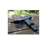 Uzi Oyuncak Tabanca Boncuk Atan Şarjörlü Boncuk Silahı yaylı Mekanizma Sağlam Oyuncak