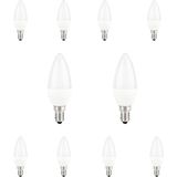 Uzlıght 7W 6500K Beyaz Işık E14 Duy LED Mum Ampul - 1 - 10 W - Amber