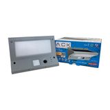 Uzm Light Ack Solar LED Armatürü Sensörlü Duvar Tipi 169X120MM 6W/300LM 3000K IP65 3.2V/2200MAH 21 Çipli - 3000K - Gün Işığı