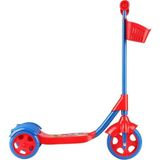 Uzman İthalat Kırmızı Sepetli Frenli 3 Tekerlekli Scooter