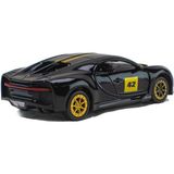 Uzman İthalat Metal Oyuncak Araba Bugatti Çek Bırak 12 cm Siyah