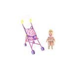 Uzman İthalat Oyuncak Ağlayan Bebek Baston Pusetli Set