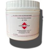 Uzman Kimya Sitrik Asit Monohidrat / Limon Tuzu – Doğal Kireç Çözücü – Temizlik, Kozmetik ve Gıda Kullanımı – Kavanoz – E330 / Citric Acid Monohydrate - 500 gr