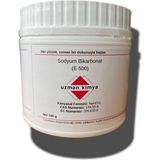 Uzman Kimya Sodyum Bikarbonat (Karbonat) – Food Grade – Kavanoz – Temizlik ve Gıda Kullanımı - E500 / Sodium Bicarbonate - 500 gr