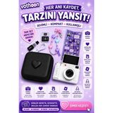 Uzman Toptan 4K Çantalı Dijital Retro Video Kamera 48MP 16X Zoom Işıklı (32GB) Kart Dijital Fotoğraf Makinesi Beyaz