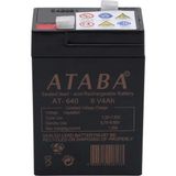 Uzman Toptan Ataba AT-640 6V 4AH Işıldak Aküsü