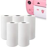 Uzman Toptan Çocuk Kamera Baskı Kağıdı, 5’li Rulo 57X25MM Çekirdekli Fotoğraf Baskı Termal Kağıt Rulo