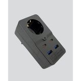 Uzman Toptan Mey Ithalat® Akıllı Akım Dengelemeli Priz 2500W 4 USB Type C Çıkışlı