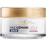 Uzmanı 45 Kırışıklık Karşıtı Sıkılaştırıcı Gece Kremi