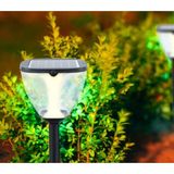 Uzmlight Ack Solar LED Armatürü Set Üstü 165X165MM 600LM 30W 3000-4000-6500K IP65 Kare Solar LED Bahçe Armatürü Güneş Enerjili 2120000124365