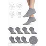 UZN Socks 20 Çift Pamuklu Kısa Patik Çorap | Unisex | Gri | Terletmez | Günlük Kullanıma Uygun - 40 - 45 - Çok Renkli