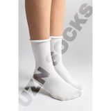 Uzn Socks 3 Çift Bambu Iplik Kadın Dikişsiz Lastiksiz Beyaz Soket Çorap | Konforlu ve Sağlıklı - Standart - Çok Renkli