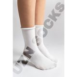 UZN SOCKS 3 Çift Bambu Iplik Kadın Dikişsiz Lastiksiz Beyaz Soket Çorap | Konforlu Ve Sağlıklı