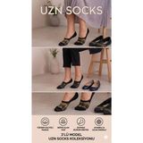 Uzn Socks 3’lü Kadın Babet Çorap Seti – Nefes Alan Şık Tasarım - 36 - 41 - Siyah