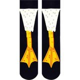 Uzn Socks Ördek Ayaklı Komik Çorap | Siyah Yenilikçi Tasarım Hediyelik Unisex Çorap - 36 - 41