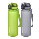 Uzspace 2'li 500 ml FiftyFifty Yeşil-Gri Tritan Matara Seti
