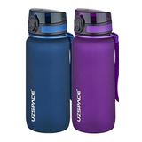 Uzspace 2'li 650 ml Fiftyfifty Lacivert-Mor Tritan Matara Seti