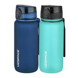 Uzspace 2'li 650 ml Fiftyfifty Mavi - Lacivert Tritan Matara Seti