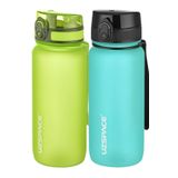 Uzspace 2'li 650 ml Fiftyfifty Mavi - Yeşil Tritan Matara Seti