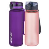 Uzspace 2'li Tritan 800 ml Fiftyfifty Mor - Turuncu Matara Seti