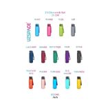 Uzspace 2'li Tritan 800 ml Fiftyfifty Yeşil - Mor Matara Seti