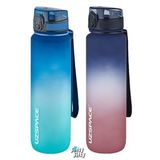 Uzspace 2'li Tritan Matara Seti 1000ml BÜYÜK BOY Çift Renk Softtouch FF Collection Tritan Su Matarası